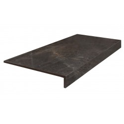 Сходинка Kotto Ceramica SG 30060004 Мастер Графіт пряма з капіносом 295x597