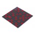 Мозаїка Kotto Ceramica Gm 8005 C2 Red Silver S6/Black 300x300