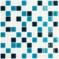 Мозаїка Kotto Ceramica Gm 4021 C3 Cerulean D-Cerulean M-White 300X300