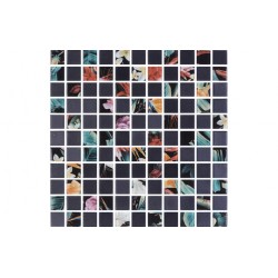 Мозаїка Kotto Ceramica Gmp 0825006 С2 Print 44-Black Matt 300x300