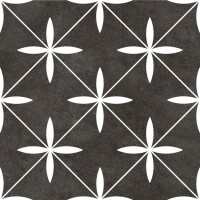 Плитка Monopole Ceramica Stella Black 187x187x8