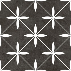 Плитка Monopole Ceramica Stella Black 187x187x8