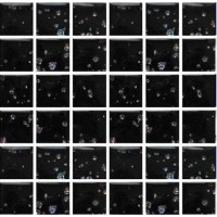Мозаїка Mozaico De Lux T-Mos Bg702-B (Bg02) (L)Sparcle Black