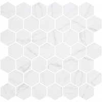 Мозаїка Onix Hex Xl Venato White Matte (Blister) 286X284