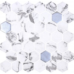 Мозаїка Onix Hex Xl Fosco Argent (Blister) 286X284