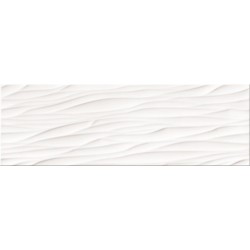 Плитка STRUCTURE PATTERN WHITE WAVE STRUCTURE 750x250
