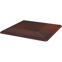 Сходинка Paradyz Cloud Brown Stopnica Narożna 300X300