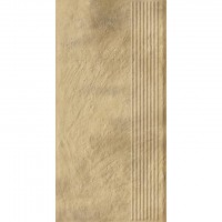 Сходинка пряма Paradyz Ceramika Eremite Sand Stopnica Prosta Struktura Mat 600x300