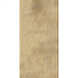 Сходинка пряма Paradyz Ceramika Eremite Sand Stopnica Prosta Struktura Mat 600x300