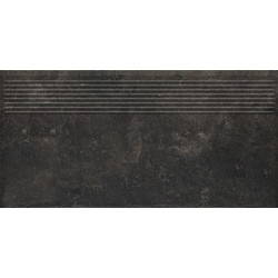 Сходинка пряма Paradyz Fondi Brown Stopnica Prosta 600x300