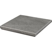 Сходинка кутова з капіносом Paradyz Mattone Sabbia Grafit Kapinos Stopnica Narozna 330x330