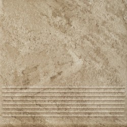 Сходинка пряма Paradyz Mattone Pietra Ochra Stopnica Prosta 300x300