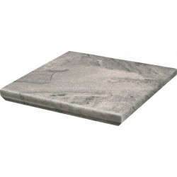 Сходинка кутова з капіносом Paradyz Mattone Pietra Grafit Kapinos Stopnica Narozna 330x330