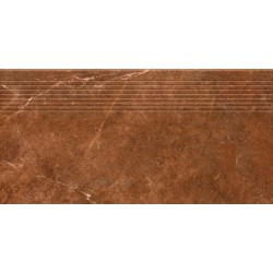 Сходинка Paradyz Ibis Brown Stopnica Prosta Mat. 30X60