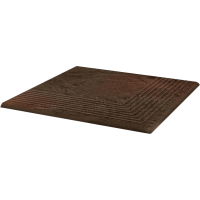Сходинка Paradyz Semir Brown Stopnica Narożna 300X300