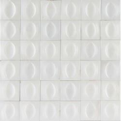 Плитка Ragno R8GS Gleeze Bianco Egg str 100x100