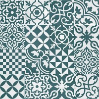 Плитка Ragno R7H4 Contrasti Ottanio Decor Mix 200x200