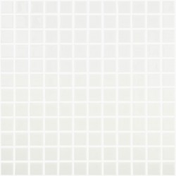 Мозаїка Vidrepur 100 Liso Blanco Malla 25X25
