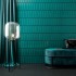 Плитка Wow Ceramic 124935 Grace O Teal Gloss 300x75