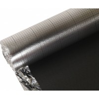 Підкладка King Floor IXPE Black з фольгою 10000х1000х1.5 мм.