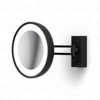 Дзеркало косметичне Decor Walther BS 36 LED 7X, Black matt (0123860)