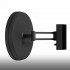 Дзеркало косметичне Decor Walther BS 36 LED 7X, Black matt (0123860)