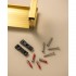 Полиця для душу Cosmic Architect S+, BRUSHED GOLD PVD (WJC235A0048040)