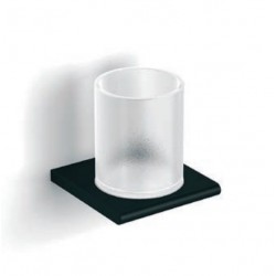 Стакан для зубних щіток Langberger Slim Black 2138011A-BP