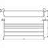 Hansgrohe LOGIS UNIVERSAL 41720000 Полочка