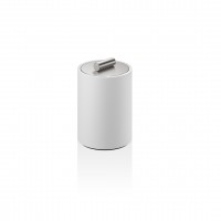 Універсальна коробка з кришкою Decor Walther STONE DMD S, white matt-stainless steel matt (0971255)