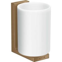 Склянка підвісна AXOR Universal Rectangular, Brushed Bronze (42604140)