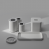 Коробка для серветок Decor Walther STONE KBQ, white matt (0974050)