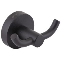 Подвійний гачок для рушників Aquarodos Gloria Black 8125