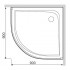 Am Pm Joy W95T-301-090W Душовий піддон 90x90