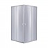Душова кабіна Lidz Wawel SC80x80.SAT.LOW.GR, скло тон. 4 мм + Lidz Душовий піддон KAPIELKA ST80x80х14