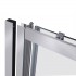 Душові двері в нішу Qtap Taurus CRM201-11.C6 110-120x200 см, скло Clear 6 мм, покриття CalcLess