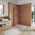 Душова стінка Ronal STR4P0900607 Easy WALK-IN 90 см.