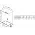 Душова стінка Ravak Blix Slim X9BM70300Z1 BLSPS-90 Transparent Black