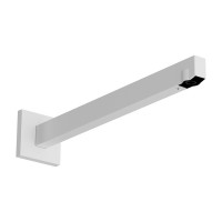 Тримач верхнього душу Hansgrohe E 390 мм, Matt White (24337700)