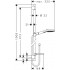 Душовий набір HANSGROHE Raindance Select E 26621000 Unica'S Puro 120