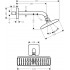 Верхній душ HANSGROHE Raindance E 27370000 (240 мм)