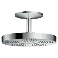 Верхній душ AXOR One 280 2jet з стельовим кронштейном 211 мм, хром (48494000)