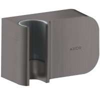 Шлангове з'єднання AXOR Fixfit Porter One з кронштейном, brushed black chrome (45723340)