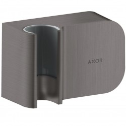 Шлангове з'єднання AXOR Fixfit Porter One з кронштейном, brushed black chrome (45723340)
