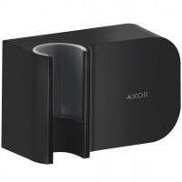 Шлангове з'єднання AXOR One Fixfit Porter з кронштейном, Matt Black (45723670)