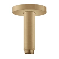 Тримач верхнього душу стельовий Hansgrohe S 100 мм, бронза матова (27393140)