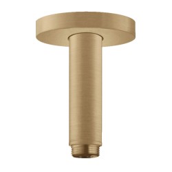 Тримач верхнього душу стельовий Hansgrohe S 100 мм, бронза матова (27393140)