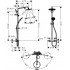 Душова система HANSGROHE Raindance Select S 27115000 (240 мм)