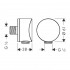 Шлангове підключення HANSGROHE Fixfit 27456000 S