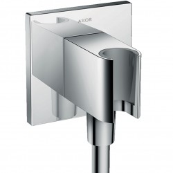 Шлангове з'єднання AXOR Fixfit Porter Square з кронштейном, хром (36734000)